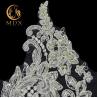 Buy cheap Knitting Beaded Lace Trim Hand Made 20% Polyester 135cm Width For Dress from wholesalers