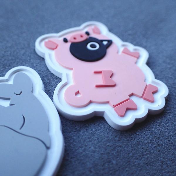 Buy cheap 3D Carton Animal Die Cut ODM Logo Clothing Labels from wholesalers