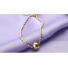 Buy cheap Steel Ball Pendant Necklace Fashion Jewellery Stainless Steel Jewelry Gold Plating Necklace from wholesalers