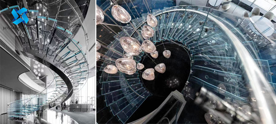 Spiral glass staircase pictures