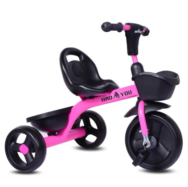 Buy cheap Affordable Kids 3-Wheel Red Bike With Steel Handlebars And No Suspension from wholesalers