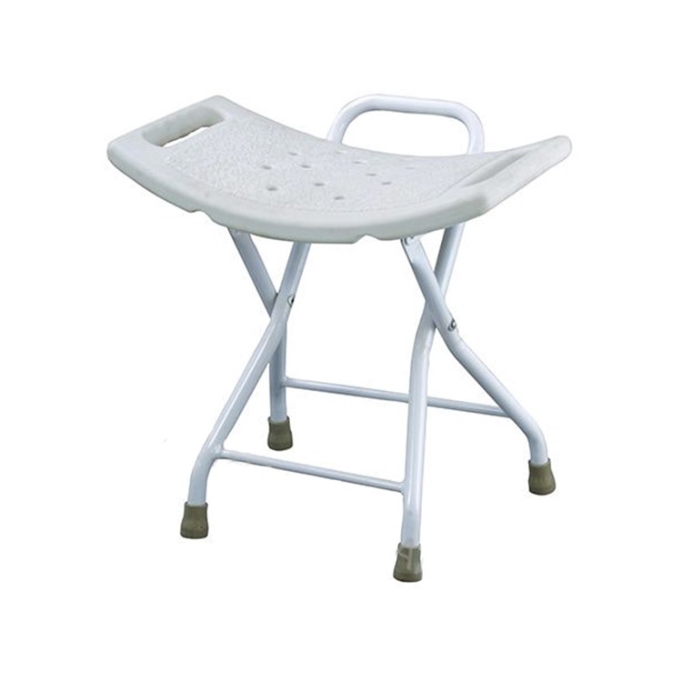 Folding Medical Shower Stool Bath Tool Anti Slip Safety Bathroom Chair