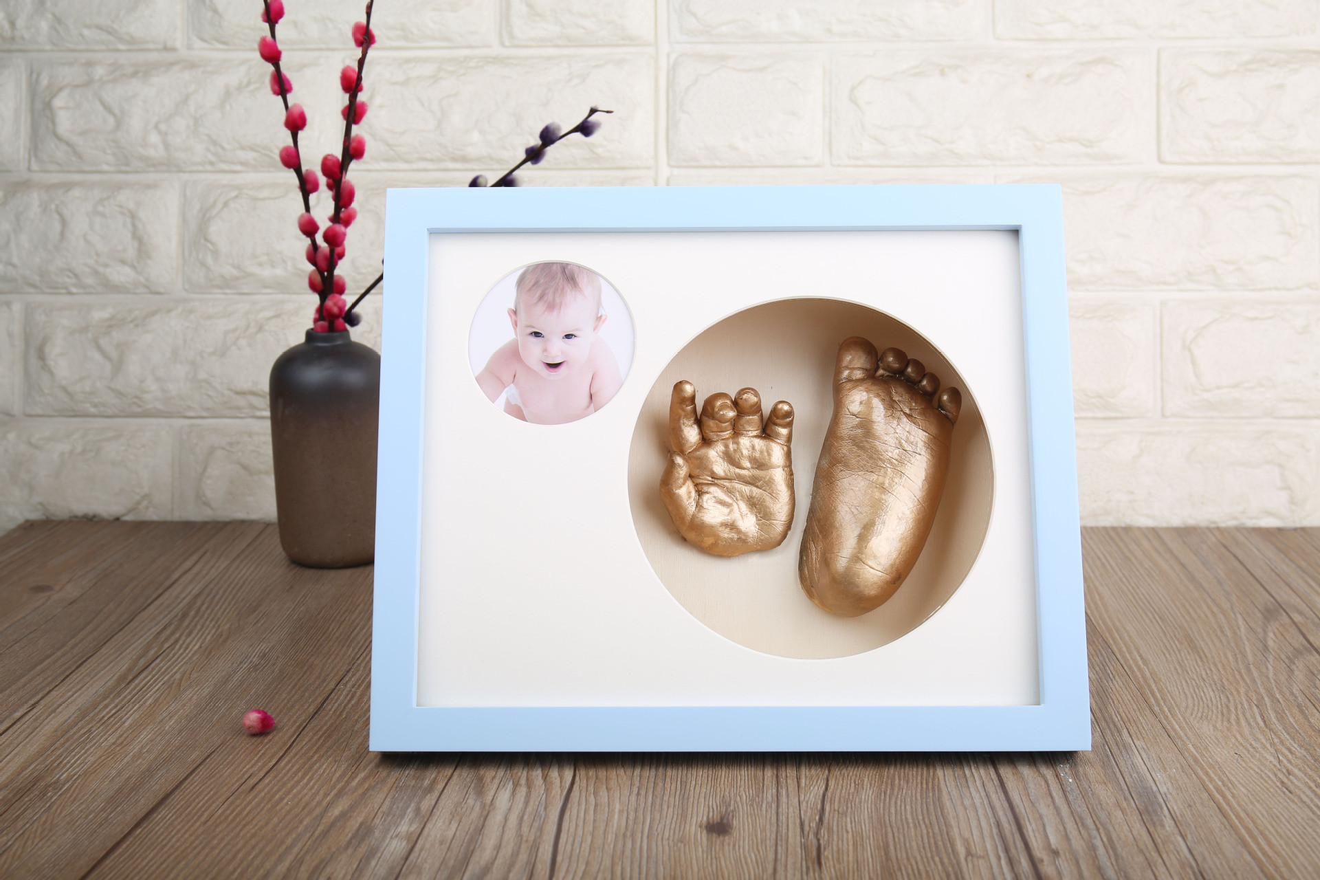 Muiti Color Baby 3D Baby Casting Kit Picture Frame For Newborn Infant