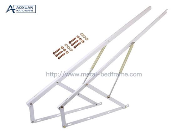 Buy cheap 198lbs Gas Spring Set White Bed Lifting Mechanism from wholesalers