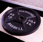 Cast Iron Olympic Weights 2.5lb., 5lb., 10lb., 25lb., 35lb., 45lb plates