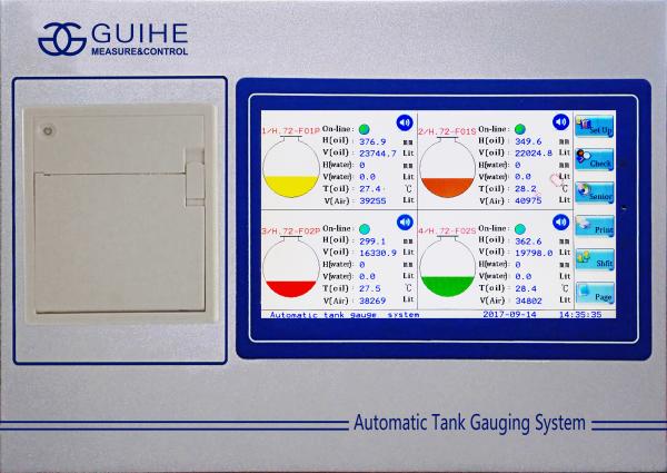 Petrol Station Submersible Pump Oil Level Control English Graphic Magnetostricti