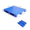 Buy cheap Euro Stackable Recycled Plastic Pallets 1000*1200mm Flat Top Plastic Pallets from wholesalers