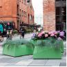 Buy cheap street decoration antioxidant Garden Metal Flower Pots from wholesalers