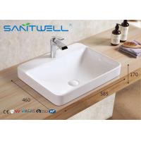 Buy cheap Chaozhou Suppliers AB319 Ceramic Art Basin Above counter Vanity Sink bowl Gloss product