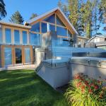 Frameless Glass Balcony Balustrade 12mm Thick Toughened Glass Balcony Railings