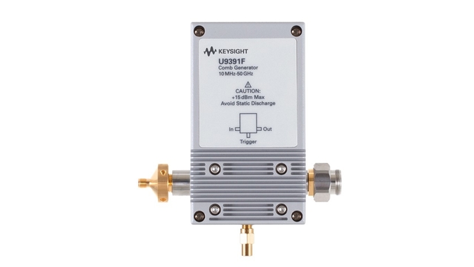 Keysight U9391F Comb Generator, 10 MHz to 50 GHz Small and Lightweight