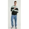 Buy cheap Street Wash And Make Old Men Pants Windproof Versatile Loose Baggy Jeans from wholesalers