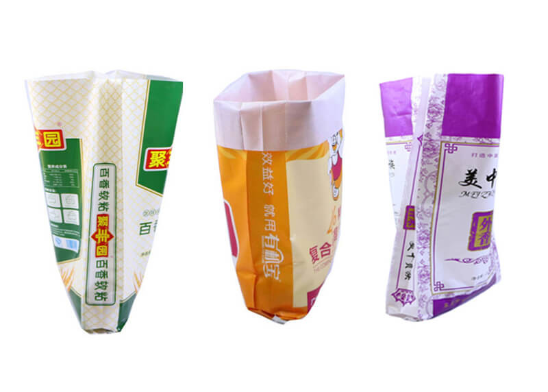 Laminated 25Kg Woven Polypropylene Woven Bags , 5Kg PP Rice Sack