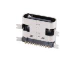 SUS Shell Type C 16 Pin Usb Connector Receptacle