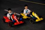 PP Material Children's 12V Electric Ride On Kart Car with Double-Drive Drift