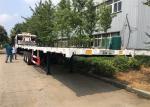 Flatbed 20ft 40 Ft Shipping Container Semi Trailer