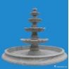 Buy cheap Outdoor garden 5 Tier Stone Marble Water Pool Fountain from wholesalers
