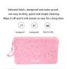 Buy cheap Silicone Rabbit Square Silicone Cosmetic Storage Bag Fashion Solid Color Silicone Change Storage Bag from wholesalers