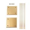 Buy cheap Wedding Decoration Flower Floor Stands Vase Gold Metal Floor Column Flower Stand for Party Supplies from wholesalers