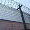Buy cheap TLSW Square Post 358 Wire Mesh Fence Panel PVC Coated from wholesalers