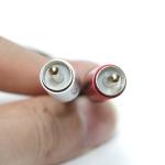 Digital Audio Cable 3.5MM 2/1 Black PVC White Red Plated Aluminum Alloy Golden