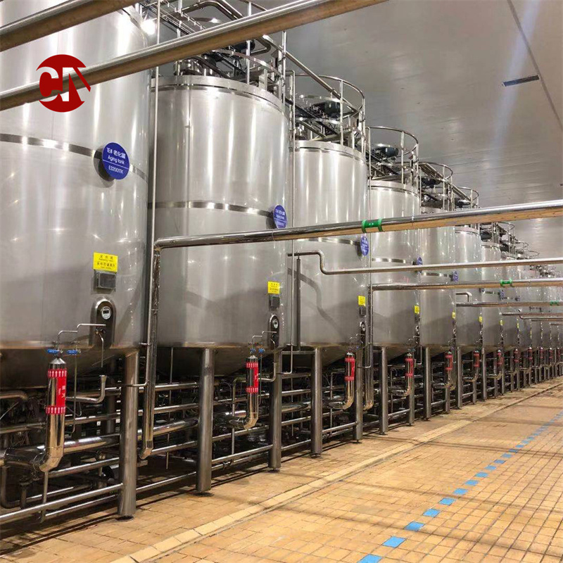 Aging Tank 100L 150L 200L 500L 1000L 2000L Stainless Steel Aging Ice Cream Tank Food Plant Processing Line equipment