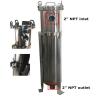 Buy cheap Farms SS 316 304 Stainless Steel Bag Filter Housing For Food And Beverage Weight 62KG from wholesalers