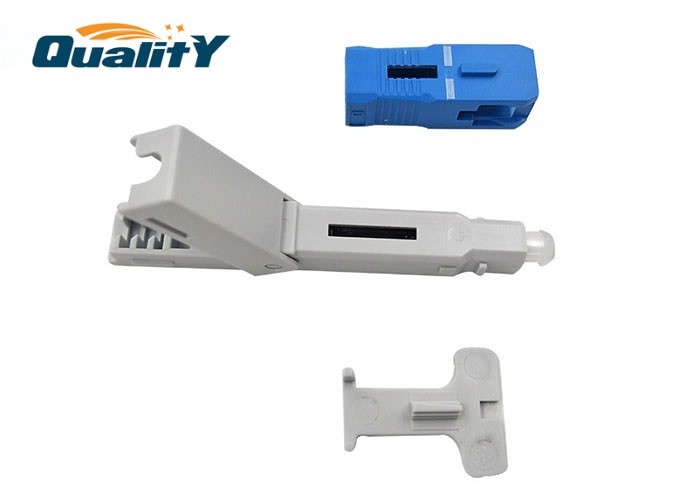 Pre Embedded SC UPC Fiber Optic Fast Connector