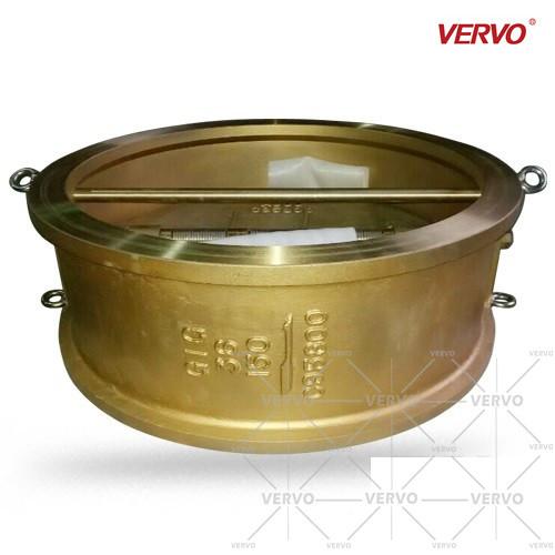 900mm Dual Plate Check Valve 36Inch Cast Steel Check Valve 150Lb Wafer Non