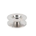 CNC Machined Metal Pulley Industrial Automation Parts Milling Wire EDM Broaching