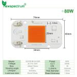 110V 220V AC LED Module COB Chip No Welding For Indoor Plant Seedling Grow