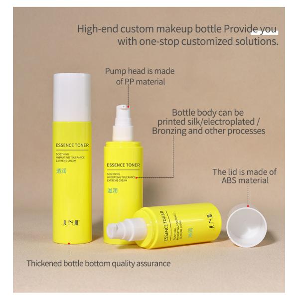 2025 PET Plastic Lotion Cream Pump Bottle New Fashionable Empty Cosmetic Liquids Fine Mist Sprayer Bottle For Dispenser