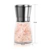 Buy cheap Stainless Steel 132mm 235g 170ml Glass Salt Bottle from wholesalers
