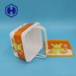 3200L IML Tubs Square Medicine Biscuit Chocolate Food Packaging Plastic Box