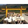 Buy cheap Durable Double Girder Gantry Crane 40 Ton Rail Low Maintenance Marble Cabin from wholesalers