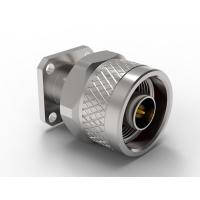 Buy cheap 18GHz, N Type Plug(Male) Straight Connector, 4-Hole Flange(17.5mm*17.5mm), product