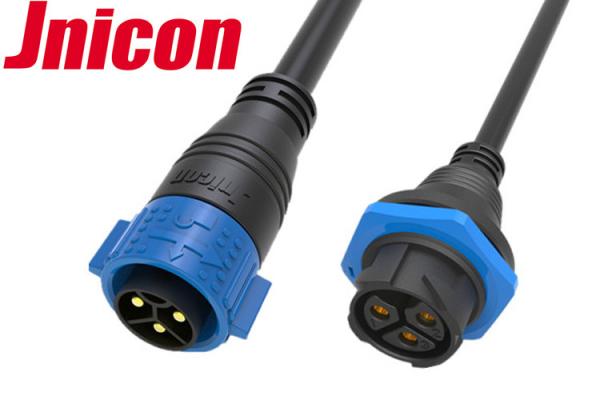 Buy cheap Gold - Plating Male Waterproof Panel Mount Connector , M25 Insulated Female Cable Connector from wholesalers
