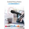 Buy cheap Gold Plated Karaoke Dynamic Gaming Microphone 176g Lightweight OEM from wholesalers