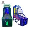 Buy cheap Kid Coin Operated Shooting Sports Game Machine Arcade Hoop Shooting Basketball Game from wholesalers
