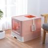 Buy cheap ABS Portable Collapsible Top Entry Cat Litter Box 5L With Door from wholesalers