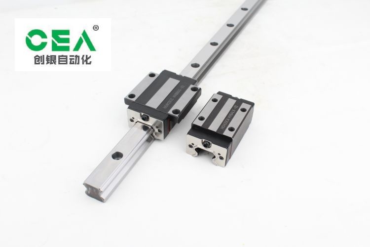 35mm Cast Steel Heavy Duty Linear Motion Guide Rails 1000mm 2000mm 3000mm Adjustable Conveyor