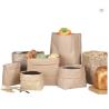 Buy cheap ISO9001 Food Grade Greaseproof Paper Bag Packaging for Sandwich Bread Brown White from wholesalers