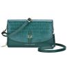Buy cheap Polyester Lining Female Crossbody Bag 7cm 20cm Pink Leather Sling Bag from wholesalers