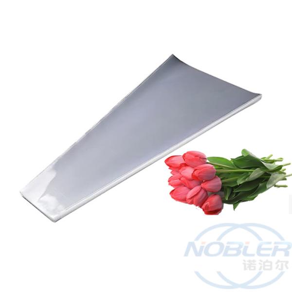 Buy cheap 200Pcs Clear Plastic Rose Flower Bouquet Sleeves Cellophane Floral Wrapping Bags from wholesalers