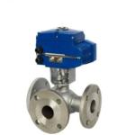 Stainless Steel Ce Certified Stainless Steel 3 Way Electric Actuated Ball Valve