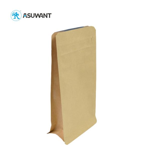 Buy cheap Matte BOPP CPP Laminated Kraft Paper Bag Gravure Printing For Food from wholesalers