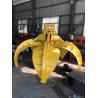 Buy cheap Hydraulic Orange Peel Grapple 1.5cbm 1.8cbm For PC200 CAT320D from wholesalers