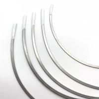 Buy cheap Nylon Coated Bra Wire Frame , Bra Underwires Good Hardness product