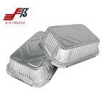 650ml Aluminum Foil Container For Canteen Food Storage Silver Color