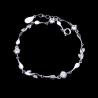 Buy cheap Antique Design CZ Cubic Zirconia Bracelet / Vintage 925 Silver Bracelet from wholesalers